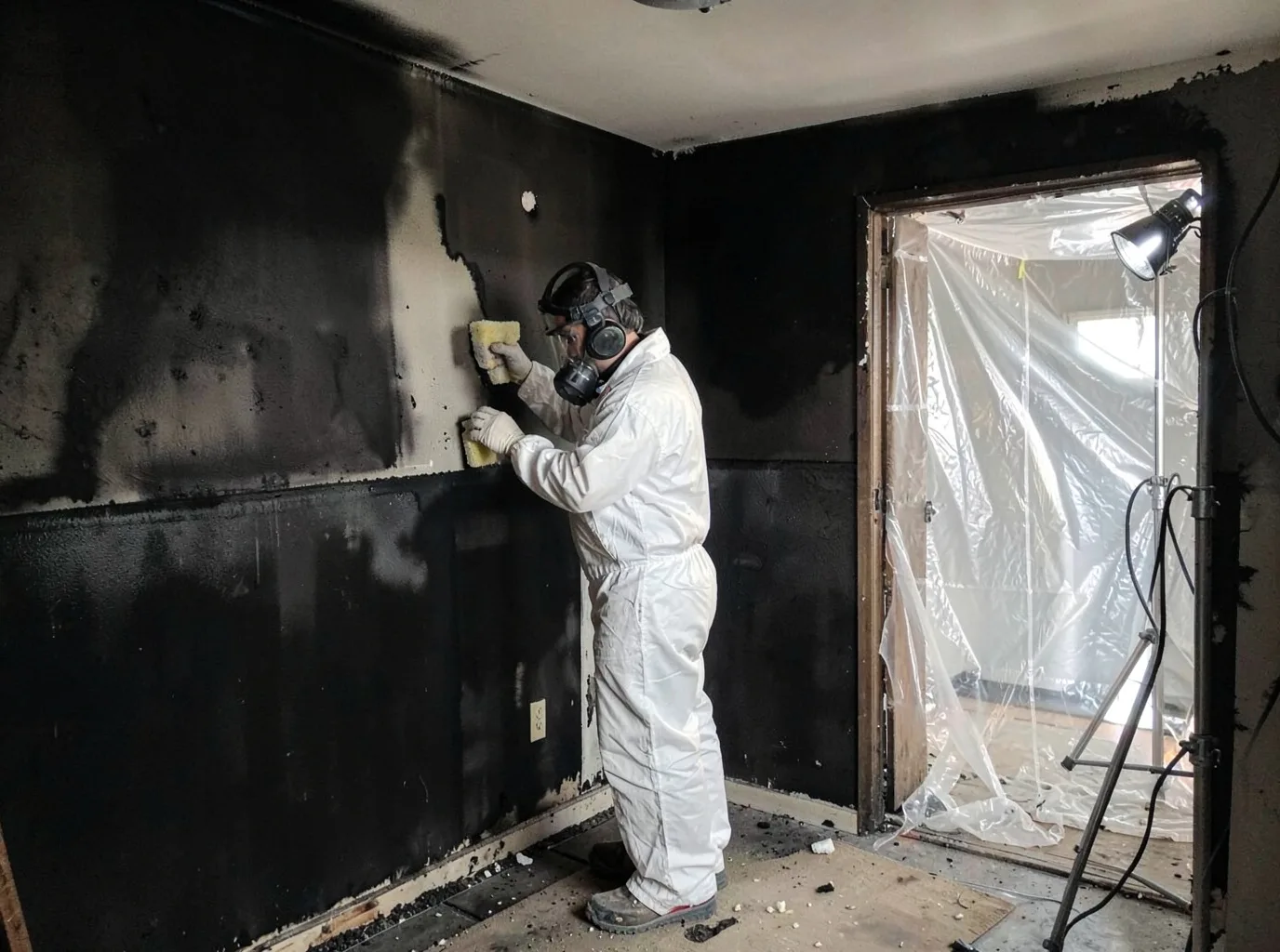 Fire Damage Restoration company in Roulette, PA
